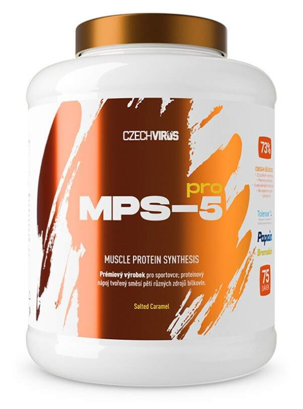 Czech Virus Vícesložkový protein MPS-5 PRO 2250 g - Salted Caramel