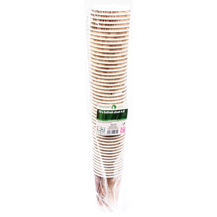 naturesse Kelímek 400 ml palmový list 50 ks