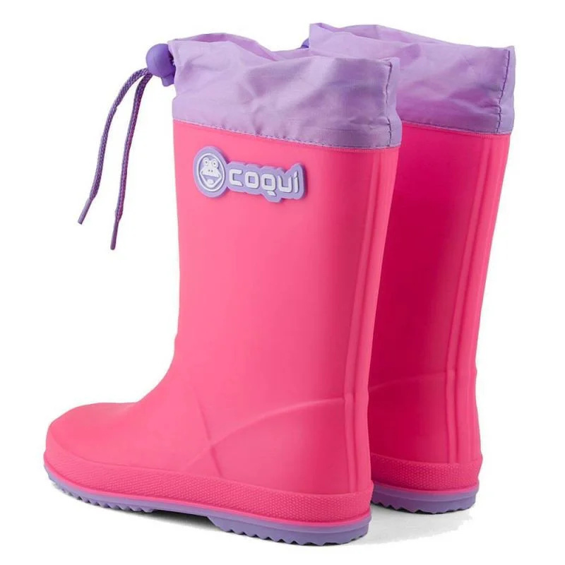 Coqui Rainy Collar Jr wellingtons 8509-100-3602 32
