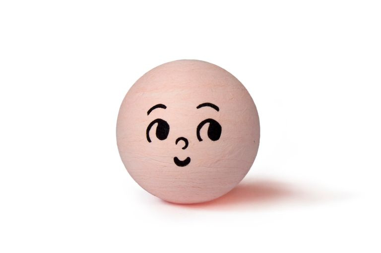 Vatové hlavičky Panenka, Ø 31mm, 10ks v sáčku