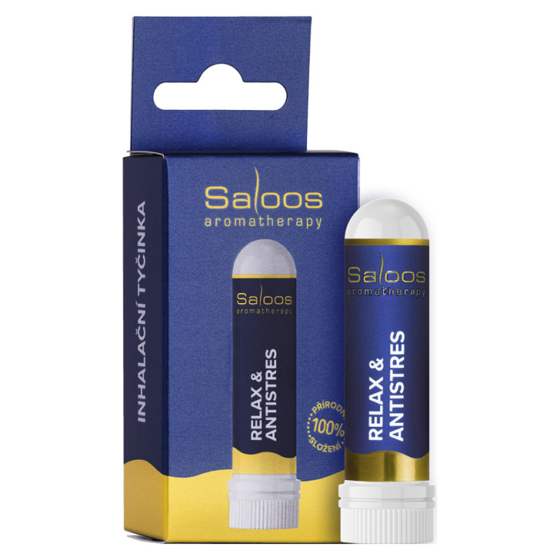SALOOS Inhalační tyčinka Relax & Antistres  1 kus