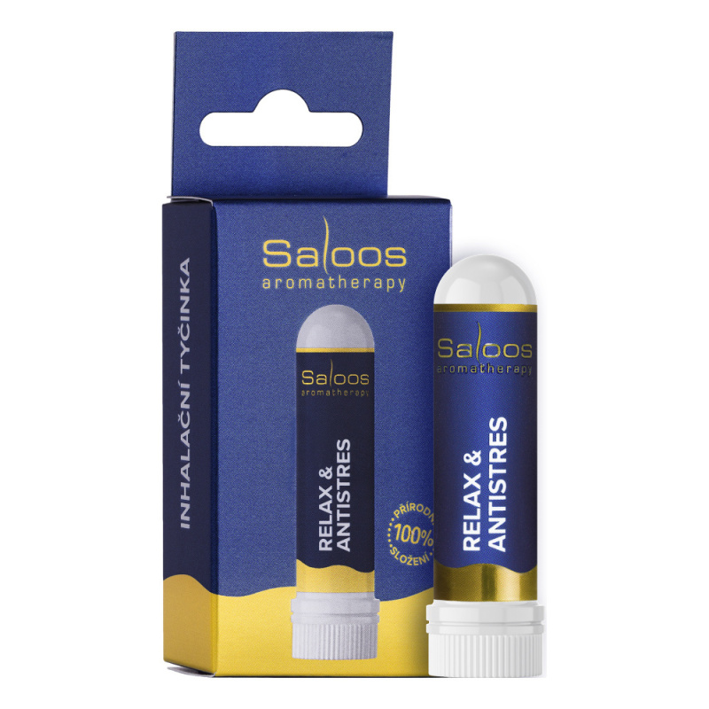 SALOOS Inhalační tyčinka Relax & Antistres  1 kus