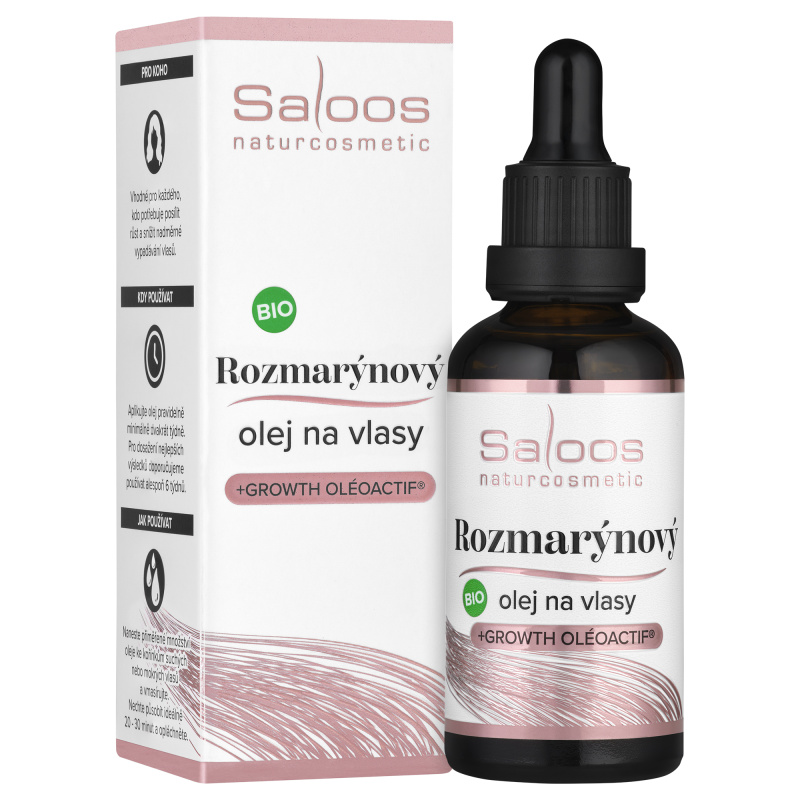 Saloos Rozmarýnový olej na vlasy BIO 50 ml