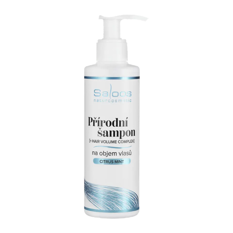 Saloos Přírodní šampon na objem vlasů Citrus Mint 200 ml