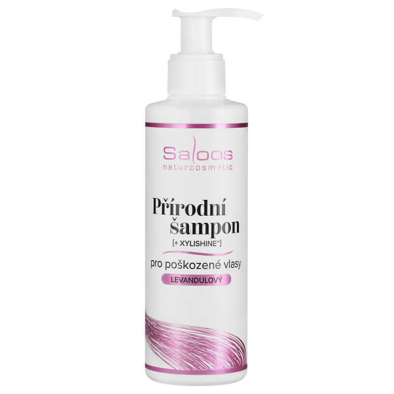 Saloos Přírodní šampon na poškozené vlasy Levandule 200 ml