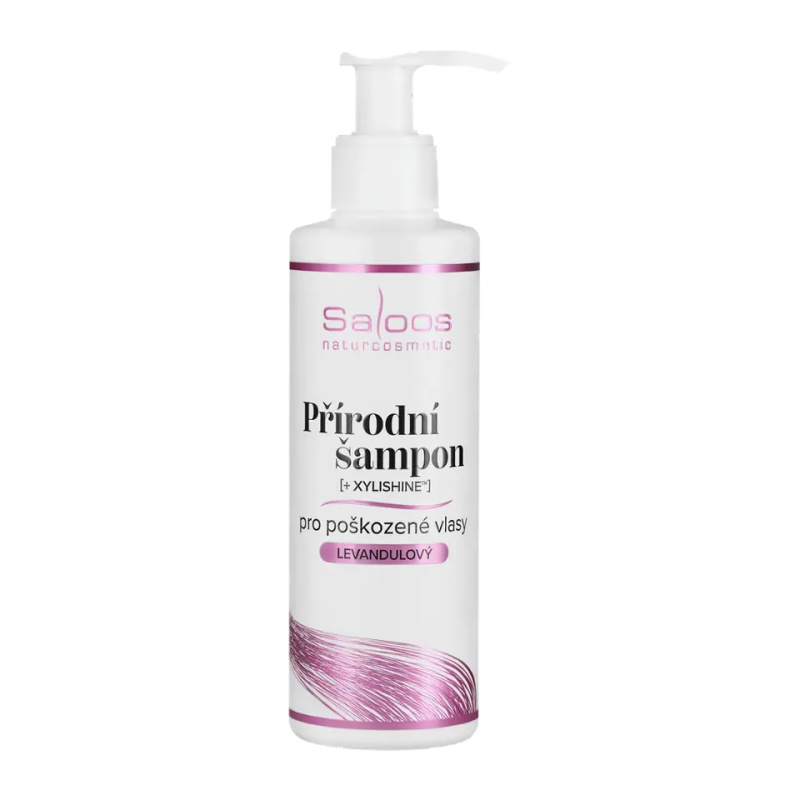 Saloos Přírodní šampon na poškozené vlasy Levandule 200 ml
