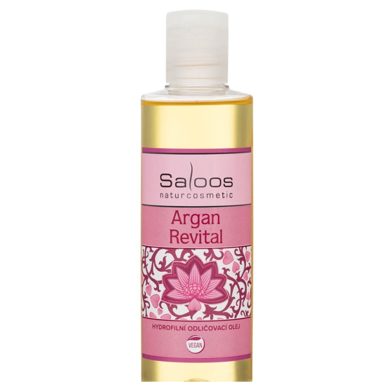 Saloos Odličovací Olej Argan Revital čisticí a odličovací olej 200 ml