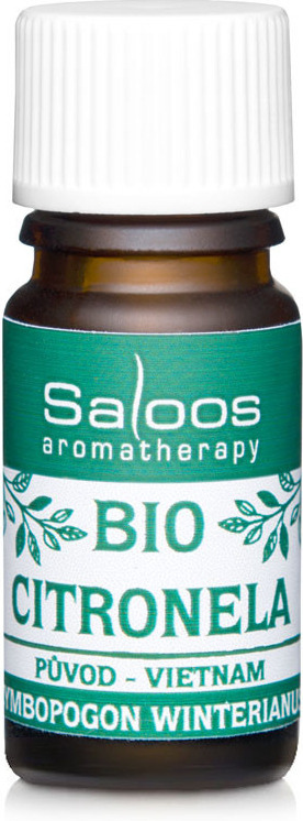 Bio Citronela | Bio esenciální oleje Saloos Objem: 10 ml