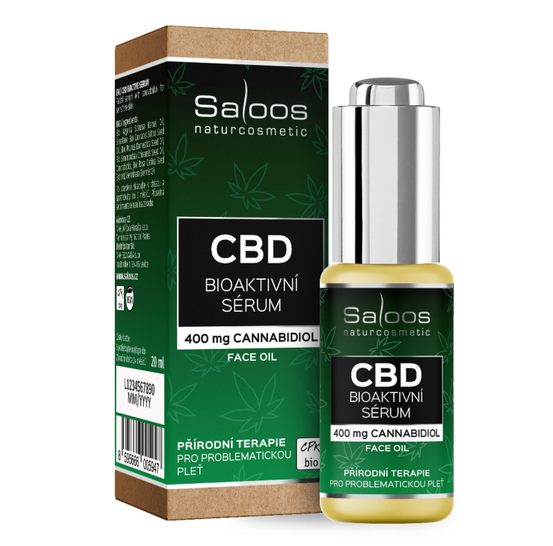 Saloos CBD Bioaktivní sérum 20 ml | CBD Přírodní terapie