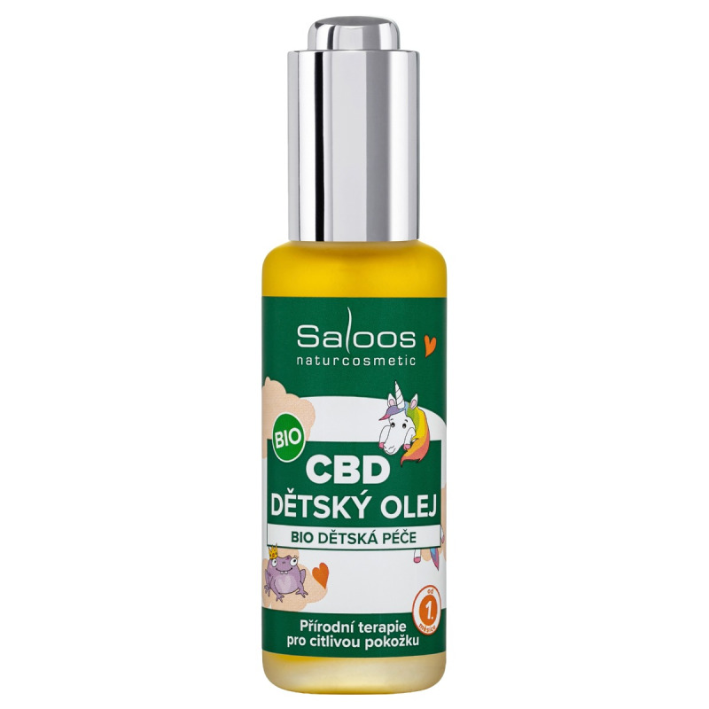 Saloos CBD zklidňující olej pro děti 50 ml