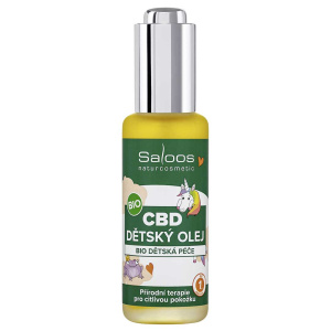 Saloos CBD zklidňující olej pro děti 50 ml