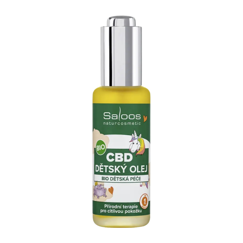 Saloos CBD zklidňující olej pro děti 50 ml