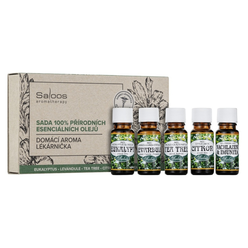 Saloos Domácí aroma lékárnička 1 čichová sada