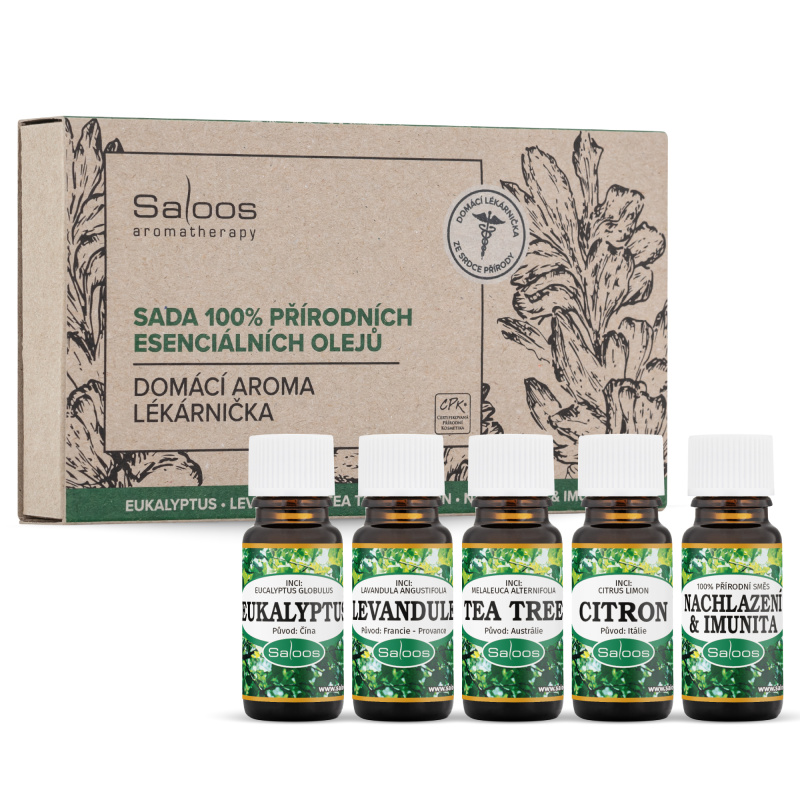 Saloos Domácí aroma lékárnička 1 čichová sada