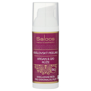 Saloos Bio Královský Peeling Růže omlazující pleťový peeling 50 ml