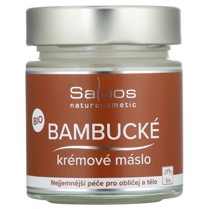SALOOS Bambucké krémové máslo BIO 110 ml