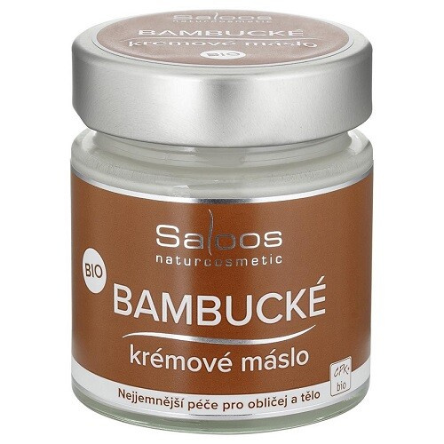 SALOOS Bambucké krémové máslo BIO 110 ml
