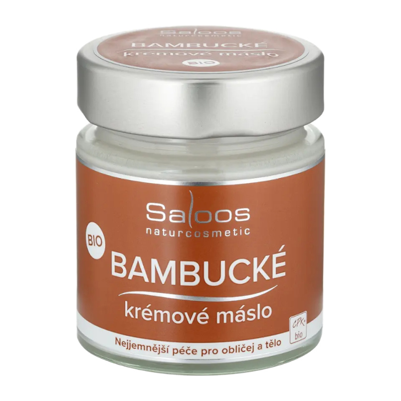 SALOOS Bambucké krémové máslo BIO 110 ml