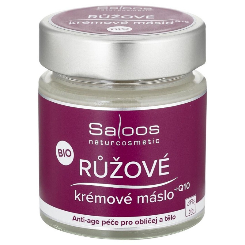 SALOOS Růžové krémové máslo BIO 110 ml