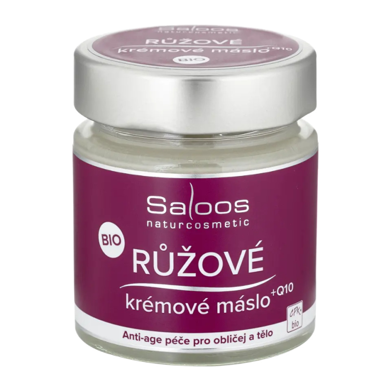 SALOOS Růžové krémové máslo BIO 110 ml