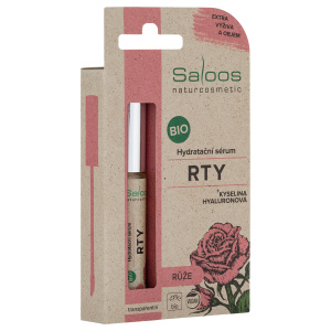 Hydratační sérum na rty Růže BIO SALOOS Naturcosmetics 7ml