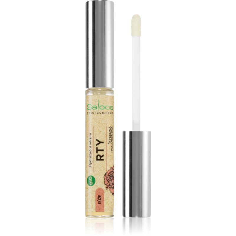 Hydratační sérum na rty Růže BIO SALOOS Naturcosmetics 7ml