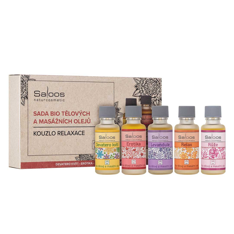 Saloos Kouzlo relaxace, sada 5 olejů