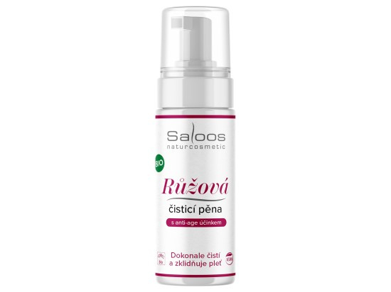 Saloos Bio Čistící Péče Růže čisticí pěna pro problematickou pleť 150 ml