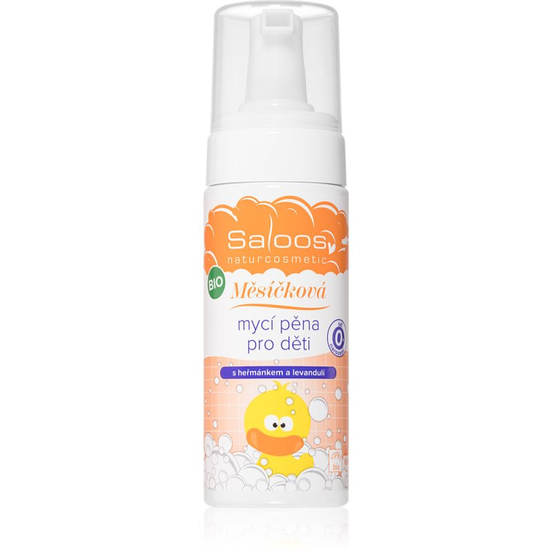 Saloos Dětská Kosmetika mycí pěna 2 v 1 pro děti 150 ml