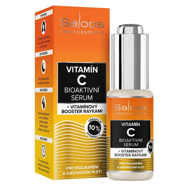 Saloos Bioaktivní Sérum rozjasňující sérum s vitaminem C 20 ml