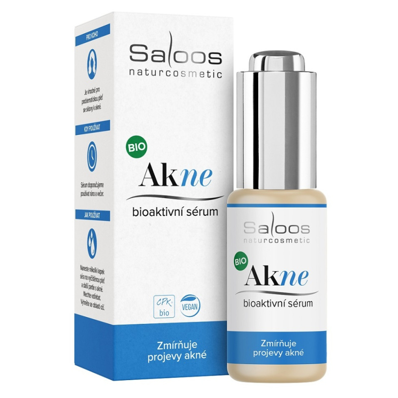 Saloos AkNE zklidňující sérum pro problematickou pleť, akné 20 ml