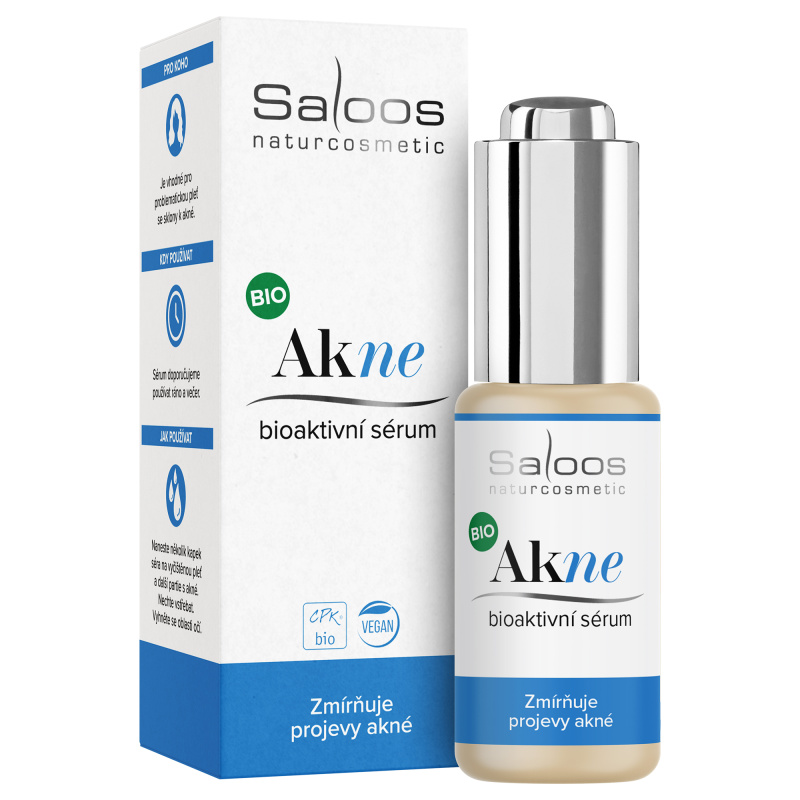 Saloos AkNE zklidňující sérum pro problematickou pleť, akné 20 ml