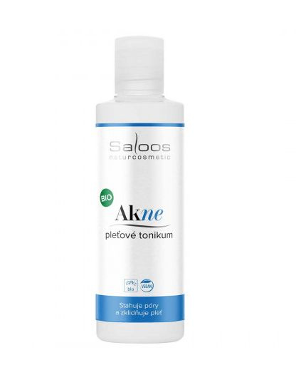 Saloos AkNE zklidňující pleťové tonikum pro problematickou pleť, akné 200 ml
