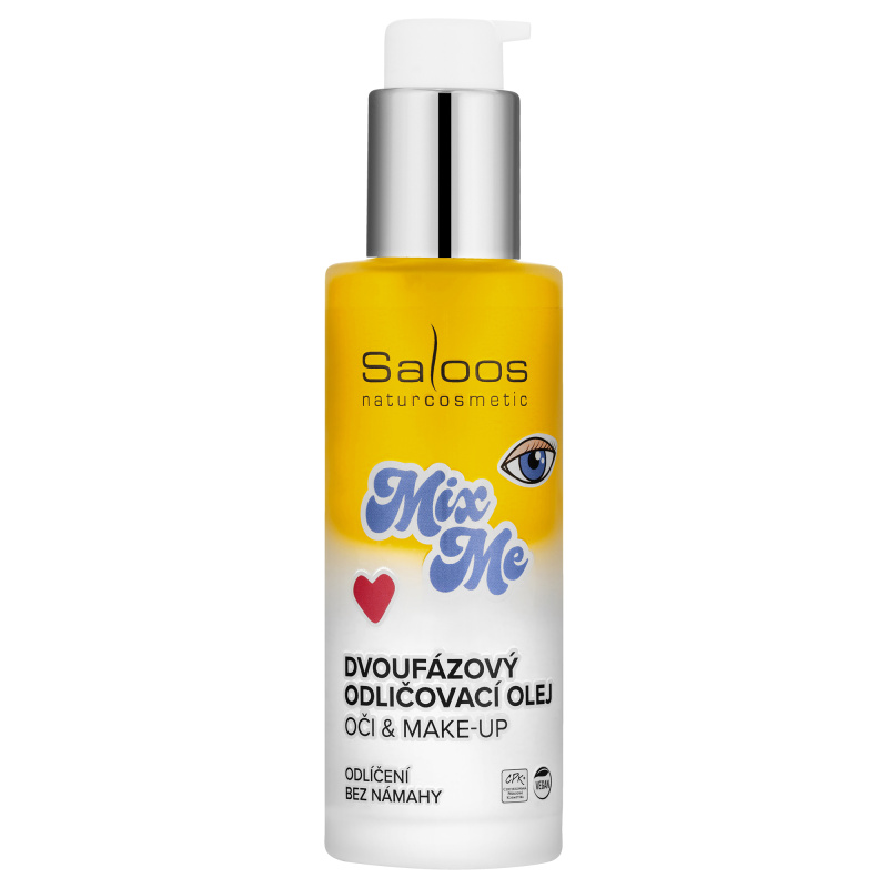 Saloos Dvoufázový odličovací olej na oči a make-up 100 ml