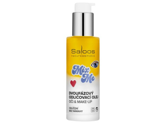 Saloos Dvoufázový odličovací olej na oči a make-up 100 ml
