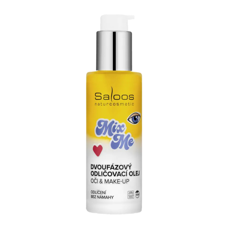 Saloos Dvoufázový odličovací olej na oči a make-up 100 ml