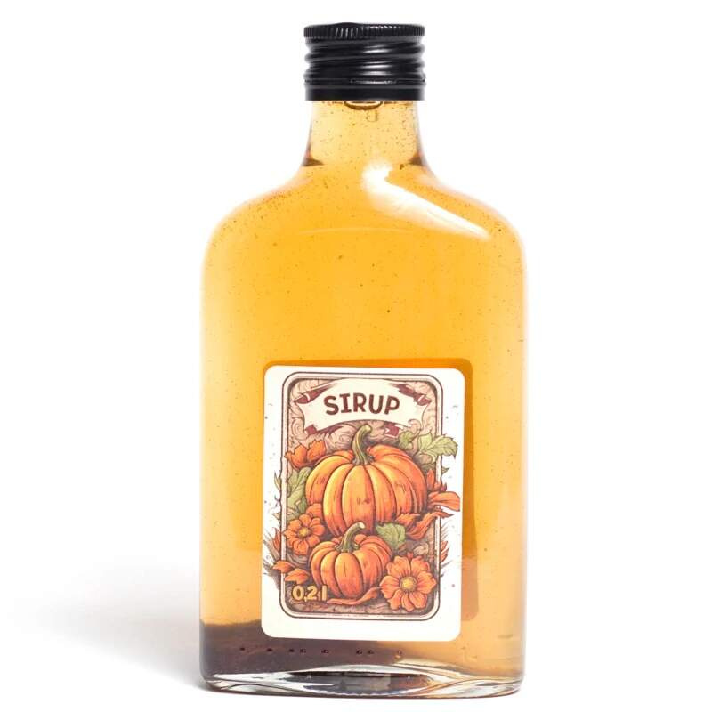 Sirup s příchutí dýňového koření