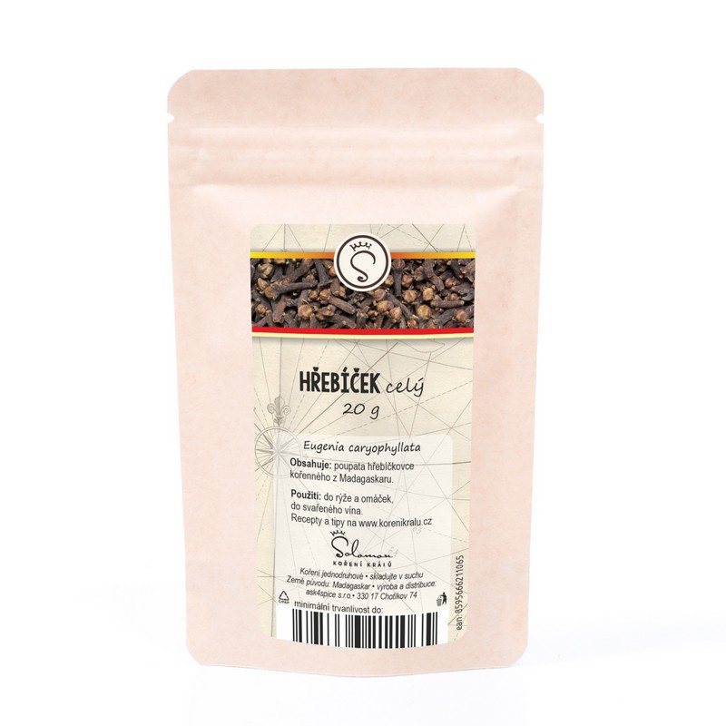 Hřebíček celý 20 g