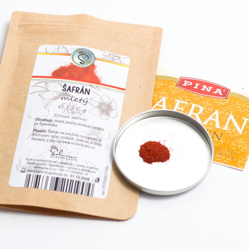 Šafrán mletý 0,125 g