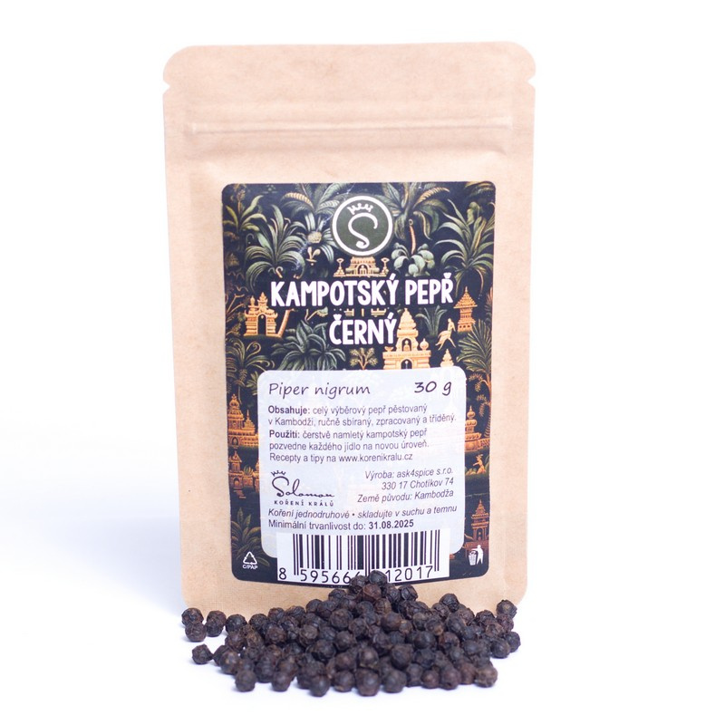 Kampotský pepř černý 30 g