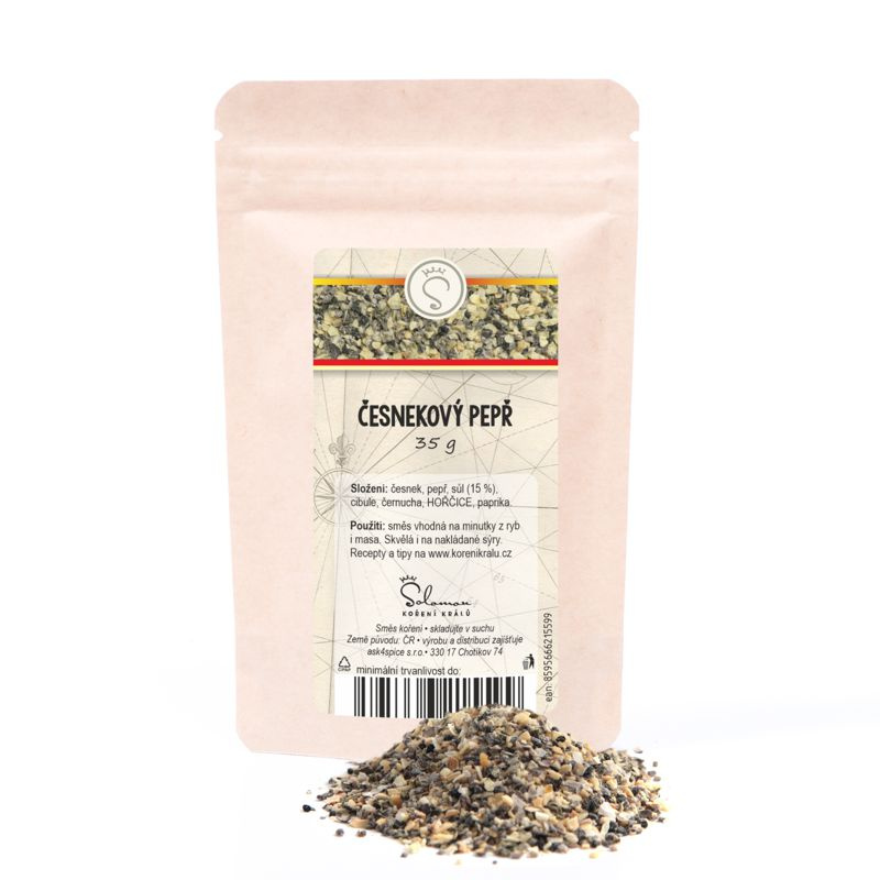 Česnekový pepř 35 g
