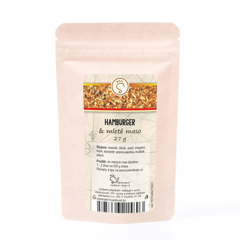 Hamburger & mleté maso 27 g