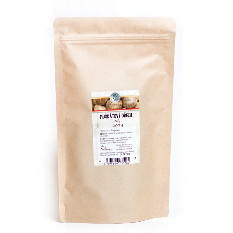 Muškátový ořech celý 200 g