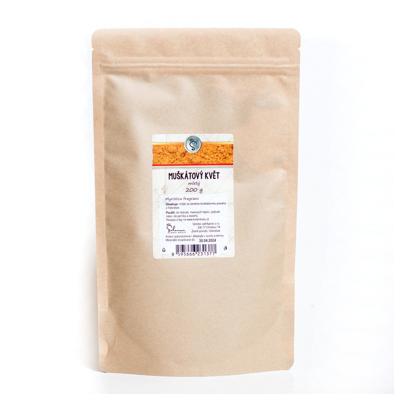 Muškátový květ mletý 200 g
