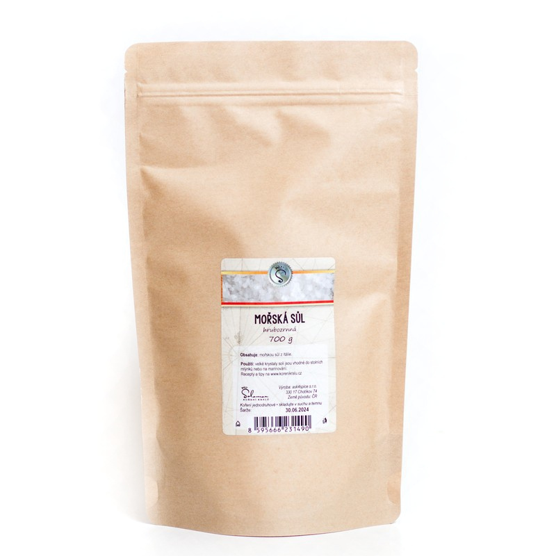 Mořská sůl hrubozrnná 700 g
