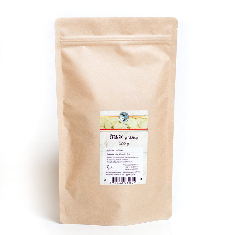 Česnek plátky 200 g
