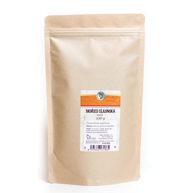 Skořice cejlonská mletá 250 g