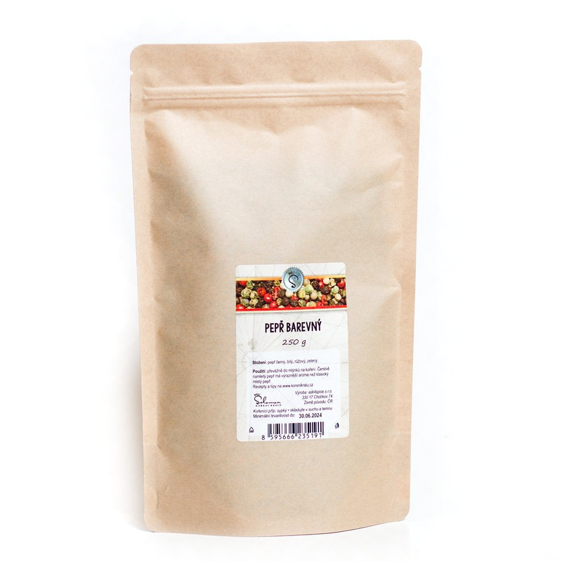 Pepř barevný celý 250 g