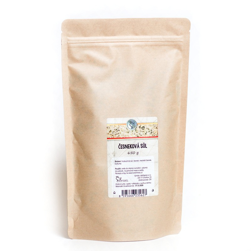 Česneková sůl 650 g