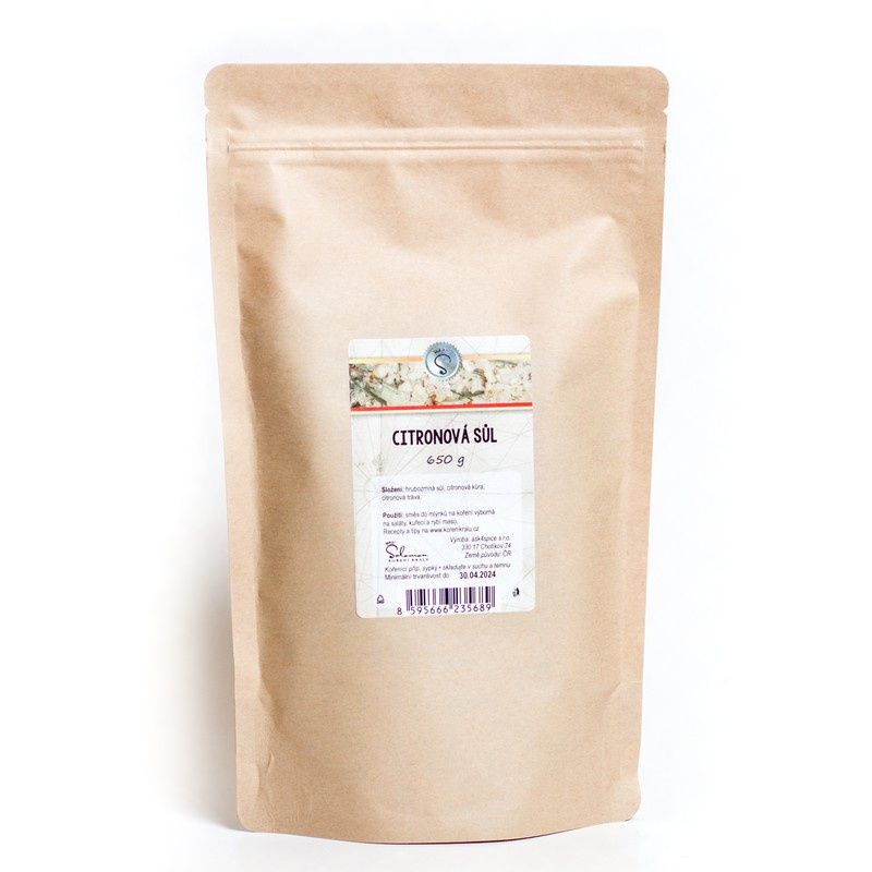 Citronová sůl 650 g
